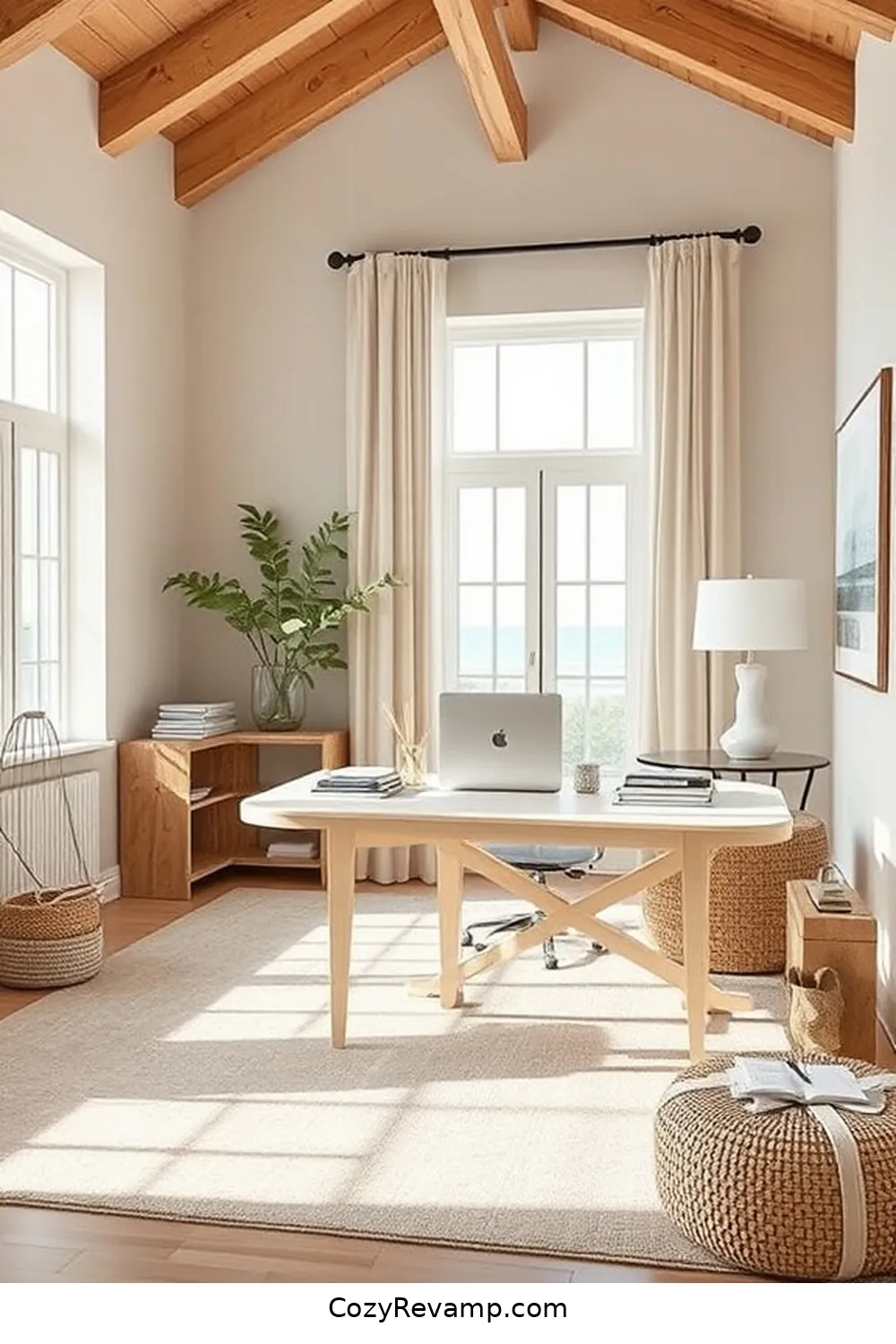 22 Stylish Ideas for a Coastal Home Office With Cork Material 17 Incorporate Cork in Your Color Palette for 22 Stylish Ideas for a Coastal Home Office With Cork Material