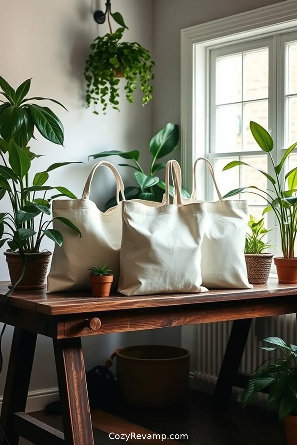 22 Stylish Ideas for a Modern Farmhouse Home Office Using Organic Cotton Material 12 Chic Organic Cotton Tote Bags for 22 Stylish Ideas for a Modern Farmhouse Home Office Using Organic Cotton Material