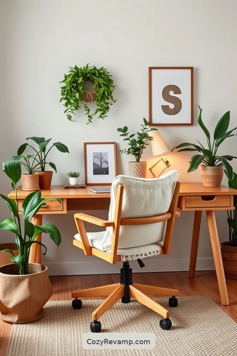 22 Stylish Ideas for a Modern Farmhouse Home Office Using Organic Cotton Material 2 Organic Cotton Desk Chair Cushions for 22 Stylish Ideas for a Modern Farmhouse Home Office Using Organic Cotton Material