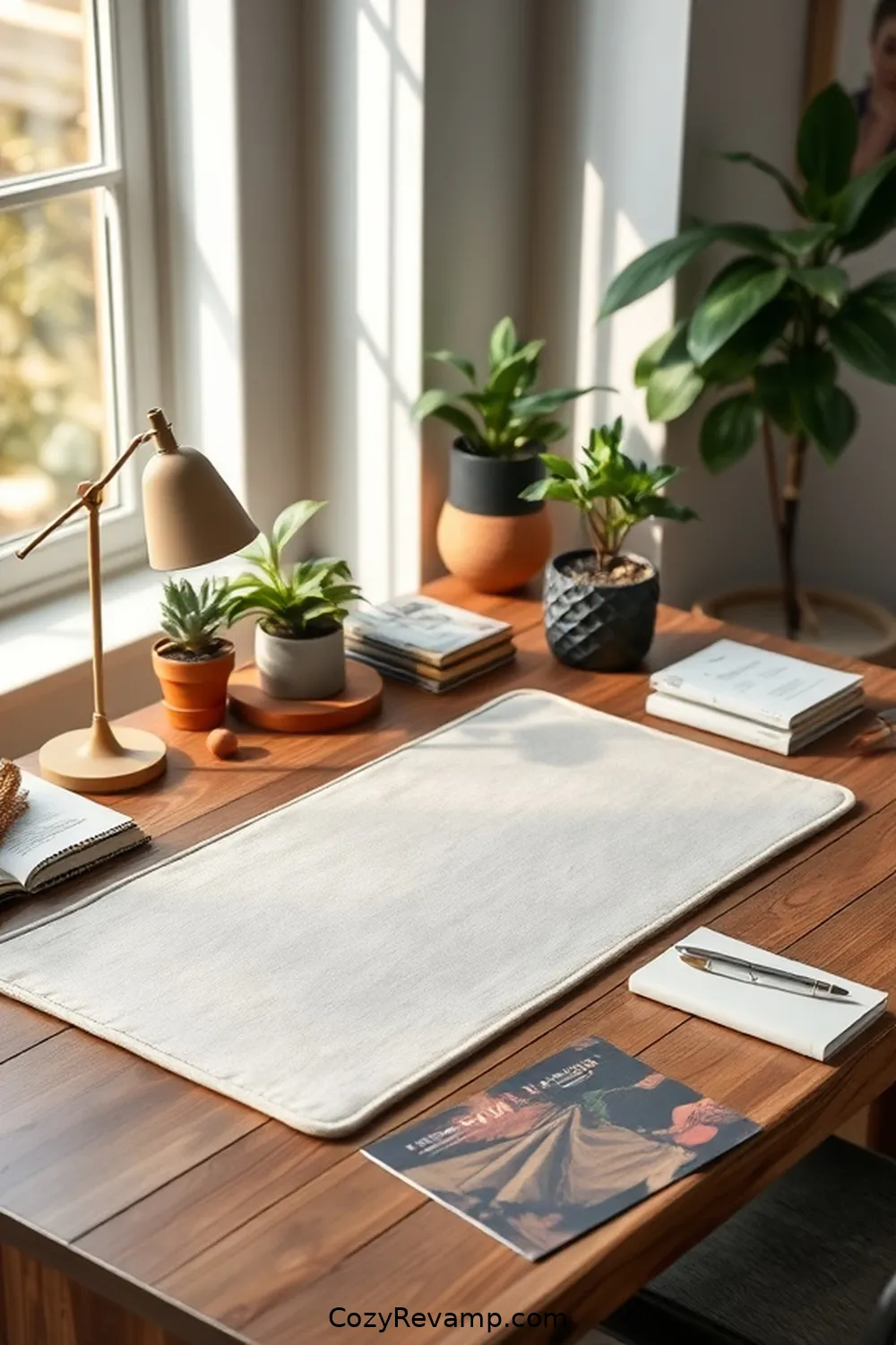 22 Stylish Ideas for a Modern Farmhouse Home Office Using Organic Cotton Material 9 Organic Cotton Desk Pads for 22 Stylish Ideas for a Modern Farmhouse Home Office Using Organic Cotton Material