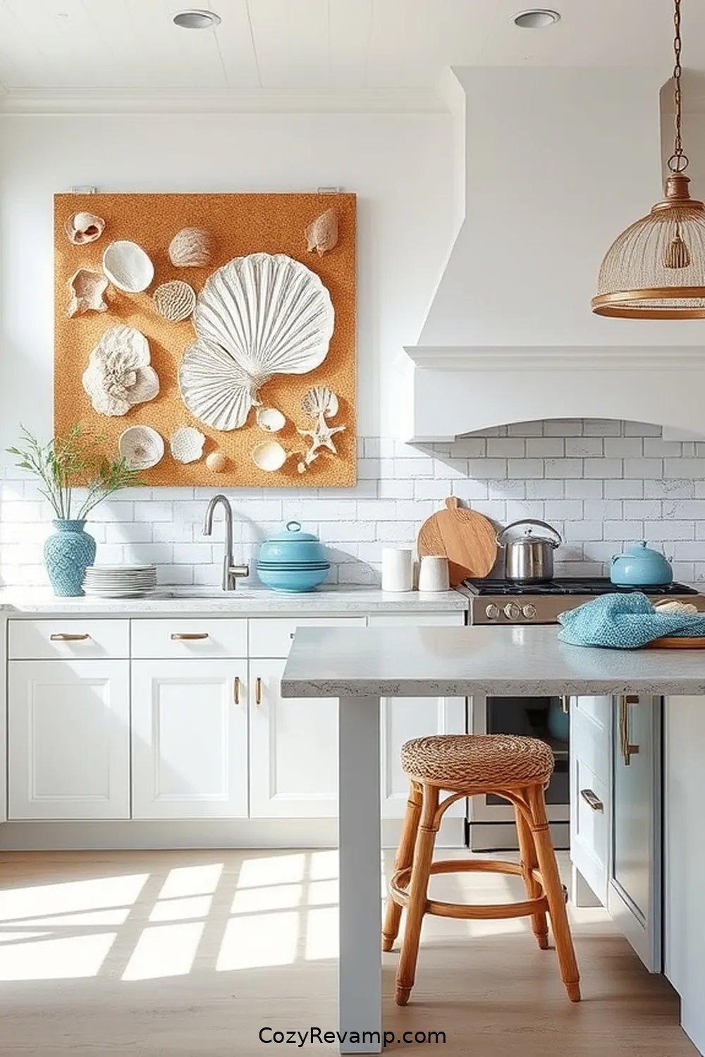 22 Ways to Incorporate Cork Material in Your Coastal Kitchen Design 10 Cork Wall Art to Enhance Decor for 22 Ways to Incorporate Cork Material in Your Coastal Kitchen Design