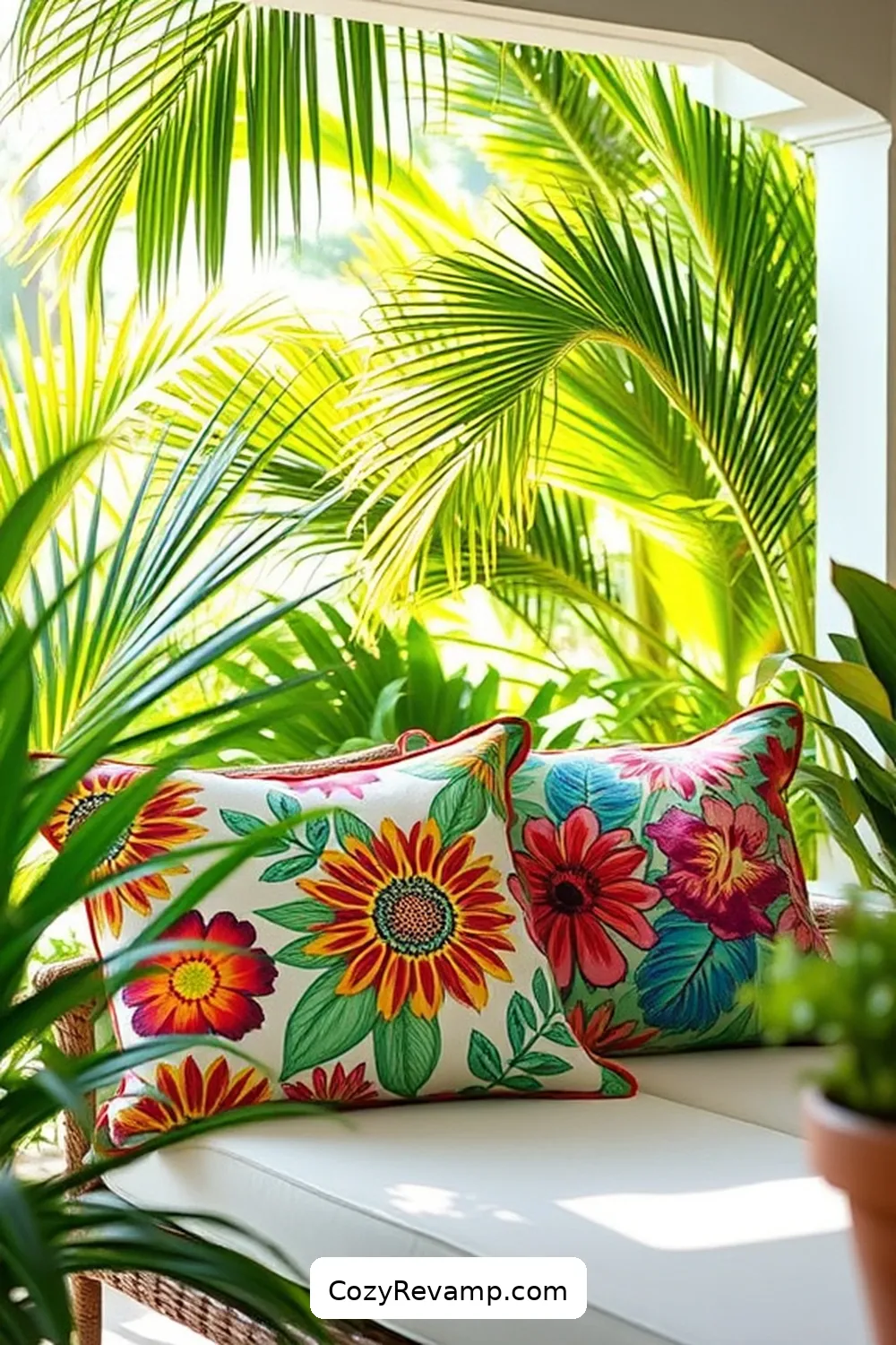 23 Creative Ways to Use Upcycled Fabric for Your Coastal Outdoor Patio 24 DIY Outdoor Pillow Shams for 23 Creative Ways to Use Upcycled Fabric for Your Coastal Outdoor Patio