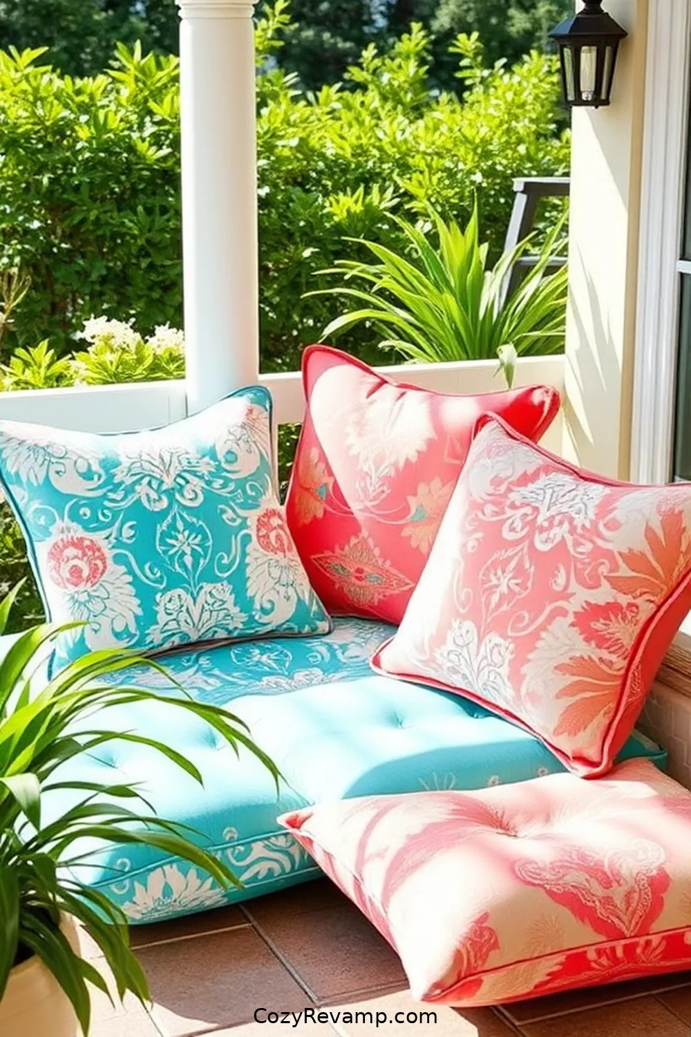 23 Creative Ways to Use Upcycled Fabric for Your Coastal Outdoor Patio 13 Eco-Friendly Seat Cushions for 23 Creative Ways to Use Upcycled Fabric for Your Coastal Outdoor Patio