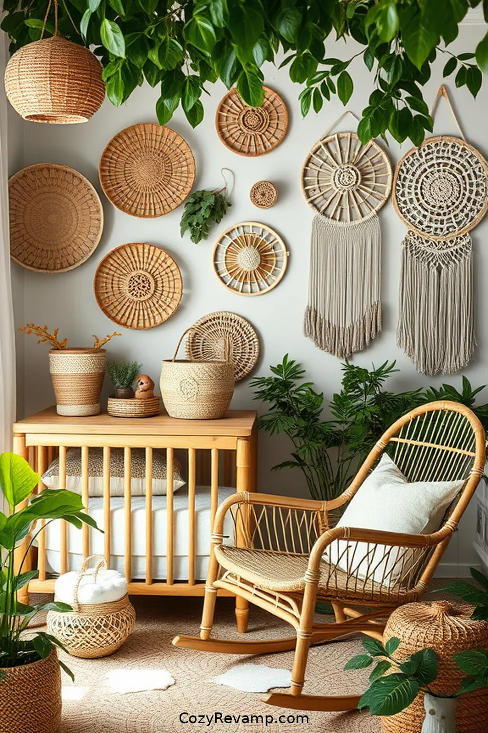 Bamboo Accent Pieces for 23 Essential Elements for a Bohemian Nursery With Bamboo Materials