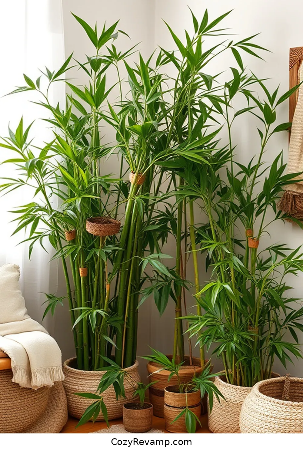 Bamboo Plant Life for 23 Essential Elements for a Bohemian Nursery With Bamboo Materials