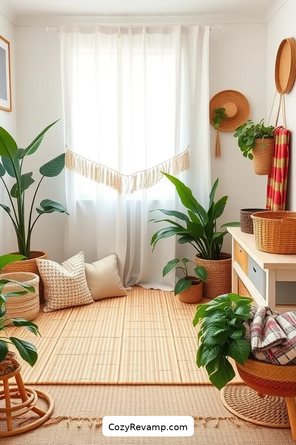 Bamboo Play Mats for 23 Essential Elements for a Bohemian Nursery With Bamboo Materials