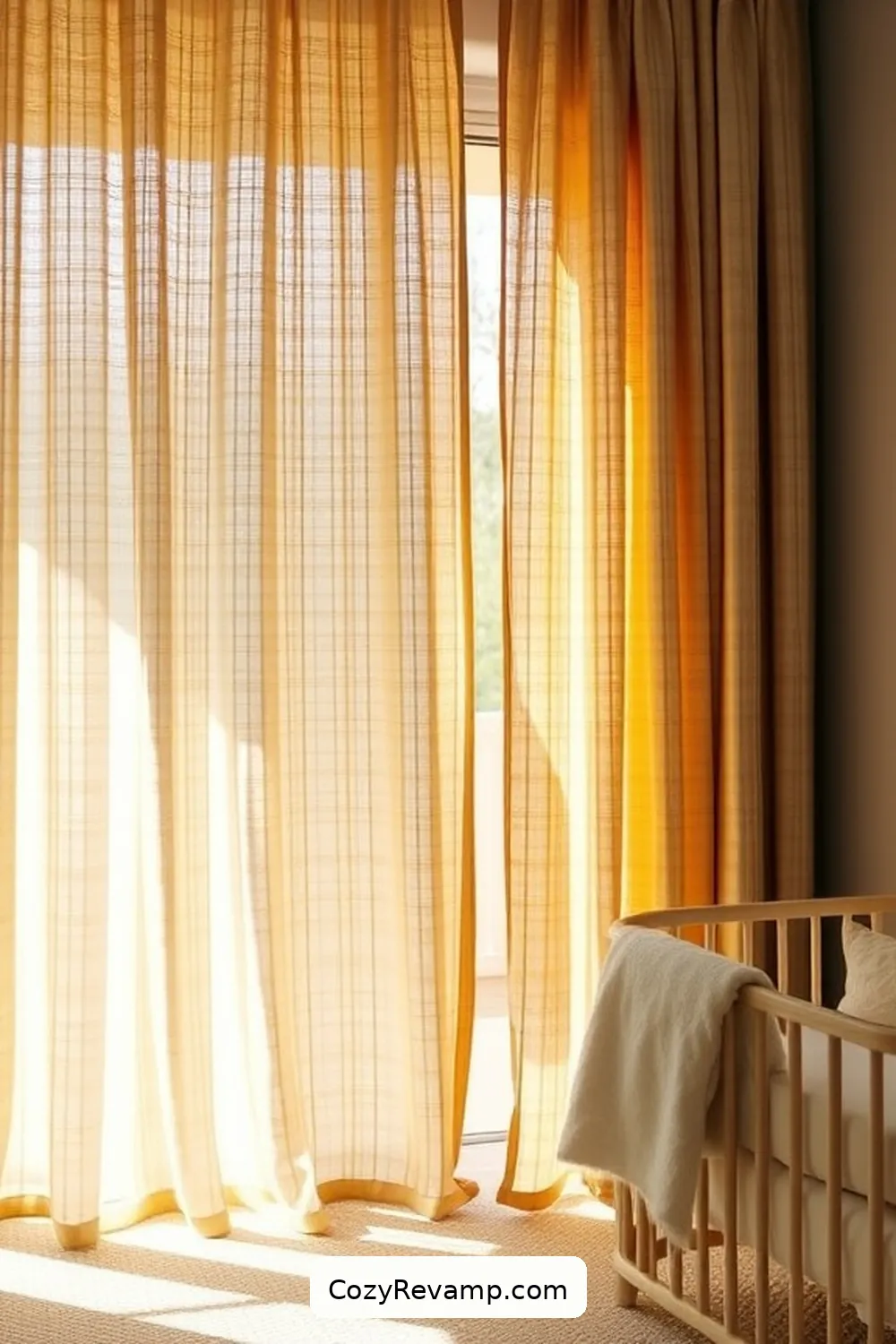 Eco-Friendly Bamboo Curtains for 23 Essential Elements for a Bohemian Nursery With Bamboo Materials
