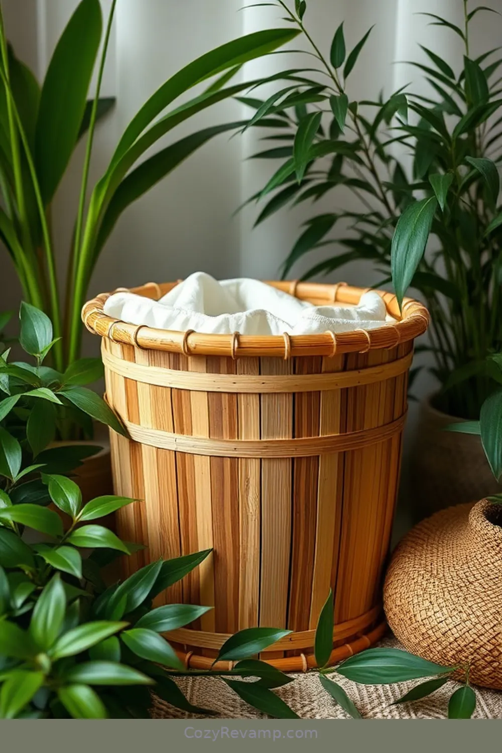Sustainable Bamboo Diaper Pails for 23 Essential Elements for a Bohemian Nursery With Bamboo Materials