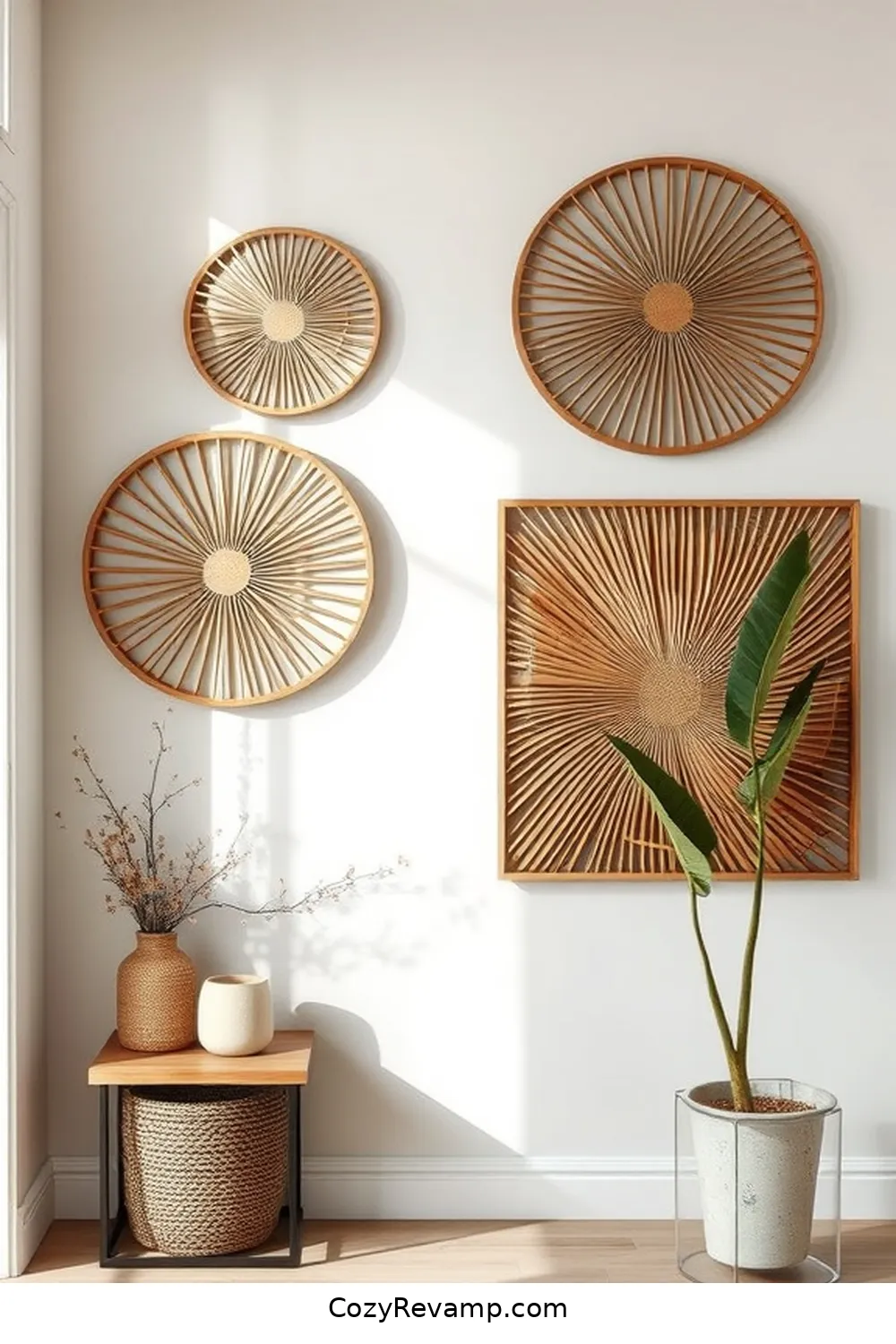 Bamboo Wall Art for 23 Essential Elements of Bamboo Material for a Scandinavian Entryway