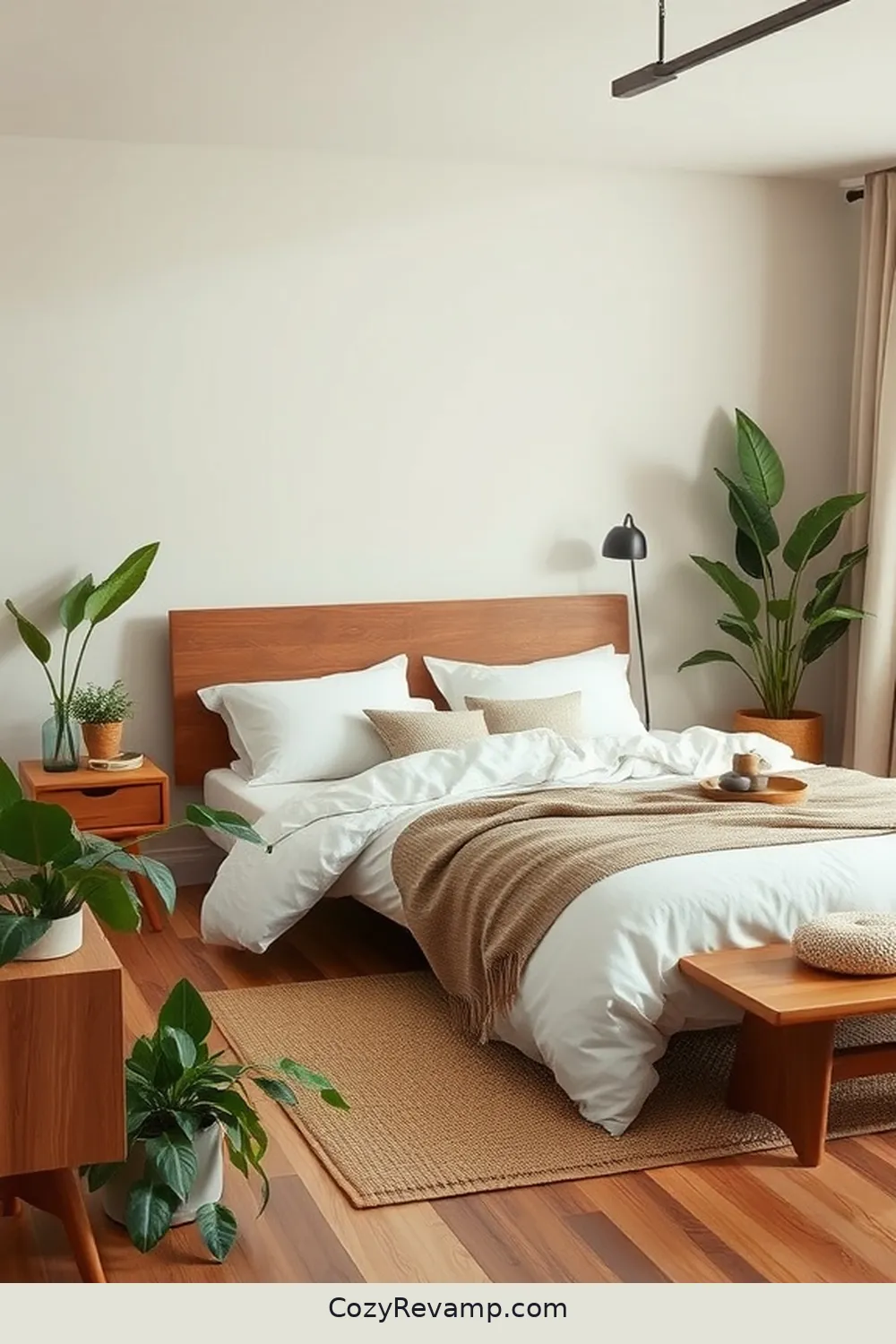 23 Essential Elements of Mid-Century Modern Bedroom Design With Organic Cotton Material 18 Sustainable Materials for 23 Essential Elements of Mid-Century Modern Bedroom Design With Organic Cotton Material