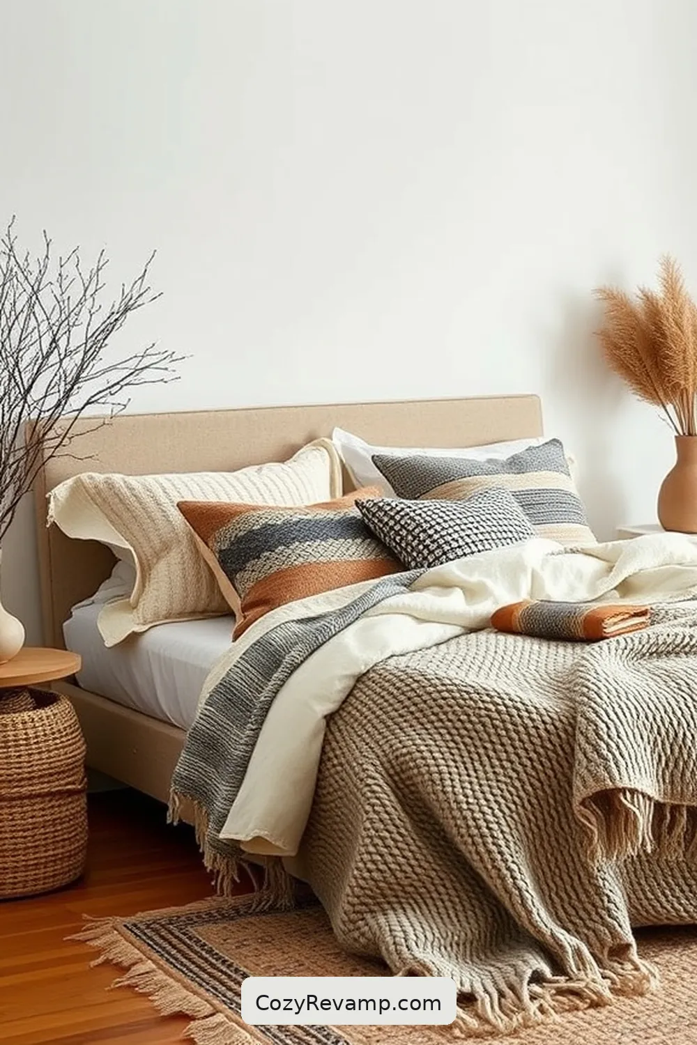23 Essential Elements of Mid-Century Modern Bedroom Design With Organic Cotton Material 8 Textured Fabrics for 23 Essential Elements of Mid-Century Modern Bedroom Design With Organic Cotton Material