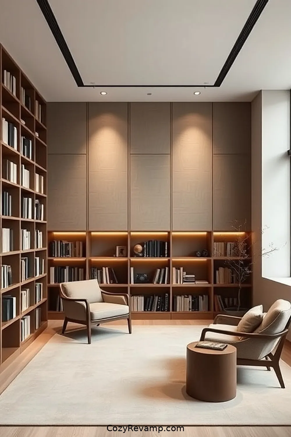 23 Essential Elements of a Minimalist Library With Natural Fiber Materials 19 Sound Absorption Techniques for 23 Essential Elements of a Minimalist Library With Natural Fiber Materials