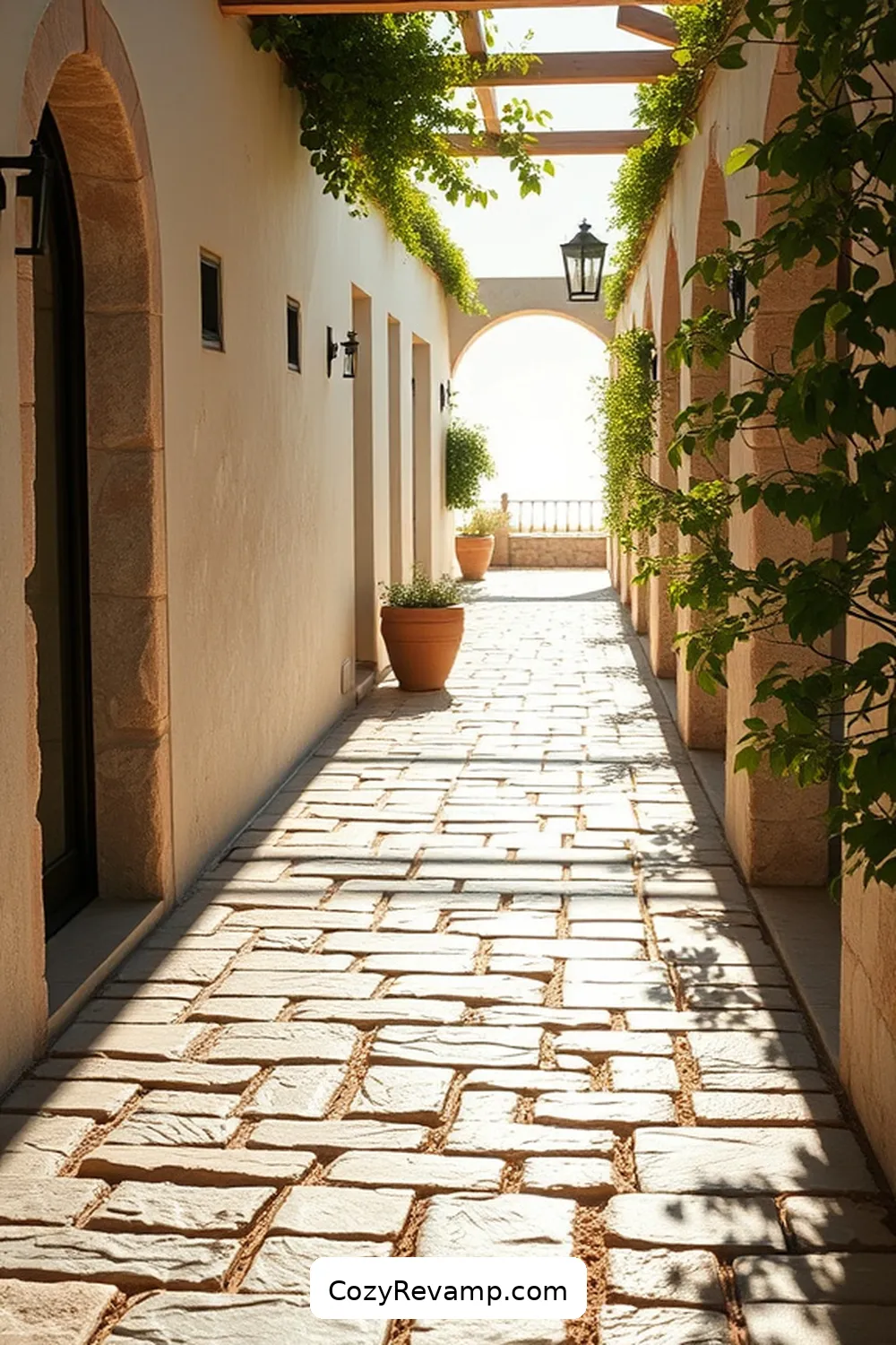 Stone Pavers for 23 Essential Materials for Coastal Hallways With Solar-Powered Lights