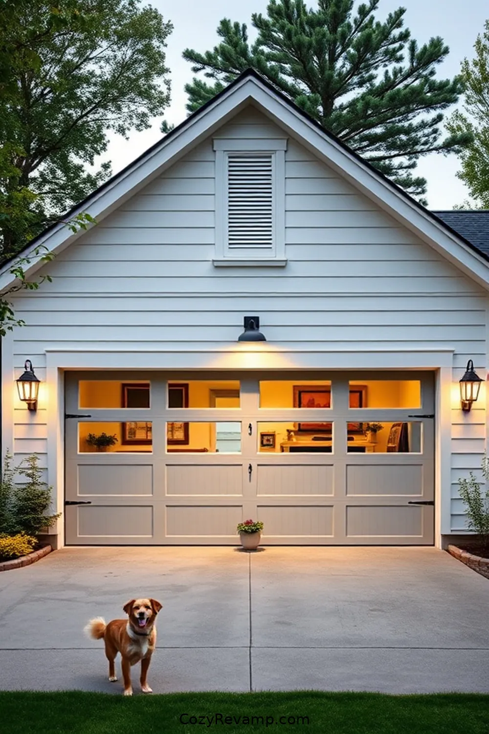 Smart Home Technology for 23 Essential Materials for a Modern Farmhouse Garage With Solar-Powered Lights