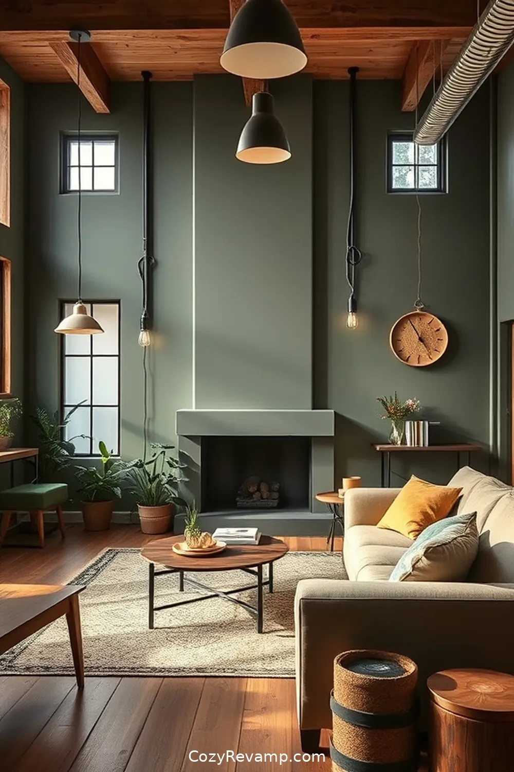 23 Essential Materials for an Industrial Living Room With Solar Powered Lights 18 Eco-Friendly Paint for 23 Essential Materials for an Industrial Living Room With Solar Powered Lights