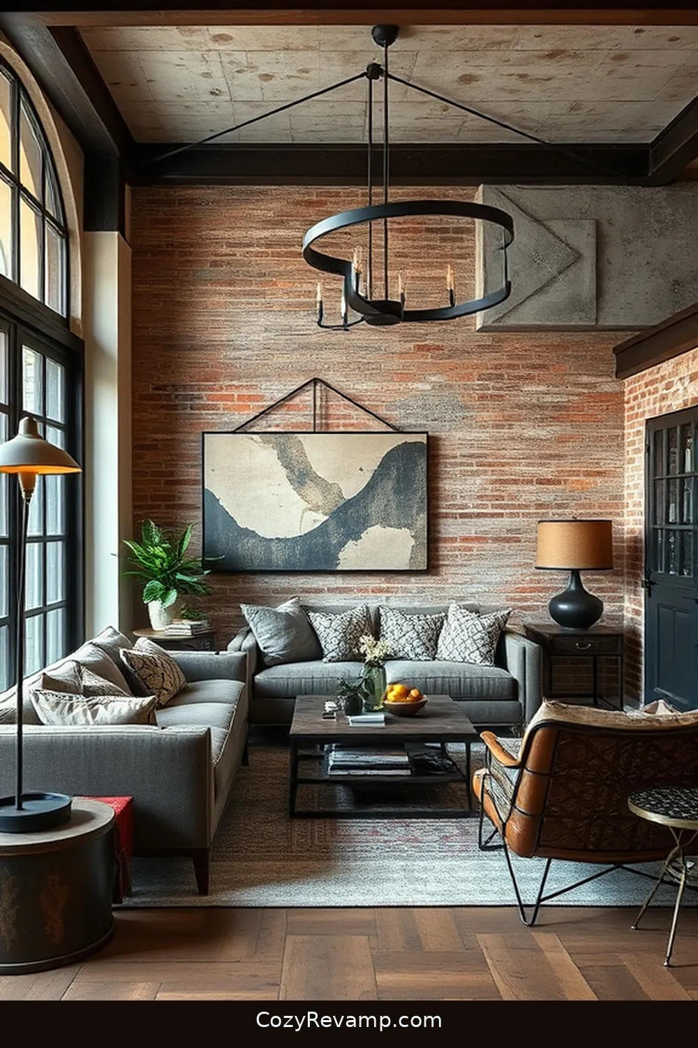 23 Essential Materials for an Industrial Living Room With Solar Powered Lights 4 Metal Accents for 23 Essential Materials for an Industrial Living Room With Solar Powered Lights