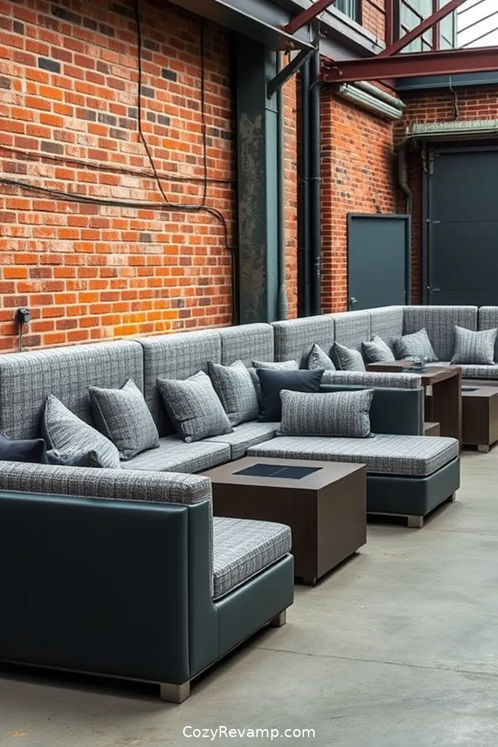 23 Essential Materials for an Industrial Living Room With Solar Powered Lights 17 Modular Seating for 23 Essential Materials for an Industrial Living Room With Solar Powered Lights