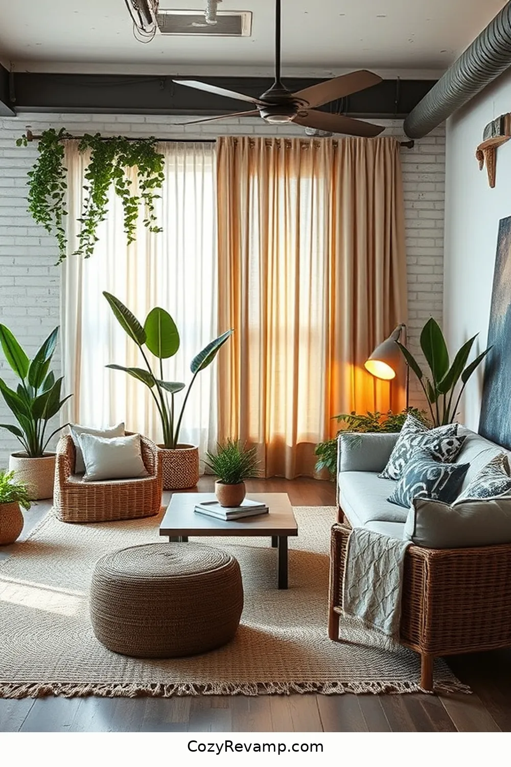 23 Essential Materials for an Industrial Living Room With Solar Powered Lights 20 Natural Textiles for 23 Essential Materials for an Industrial Living Room With Solar Powered Lights