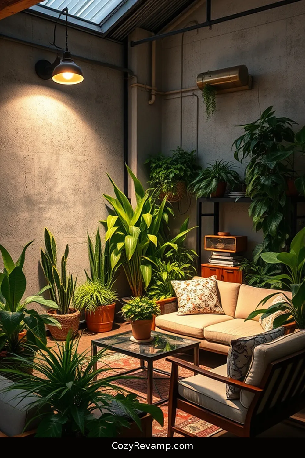 23 Essential Materials for an Industrial Living Room With Solar Powered Lights 14 Potted Plants for 23 Essential Materials for an Industrial Living Room With Solar Powered Lights