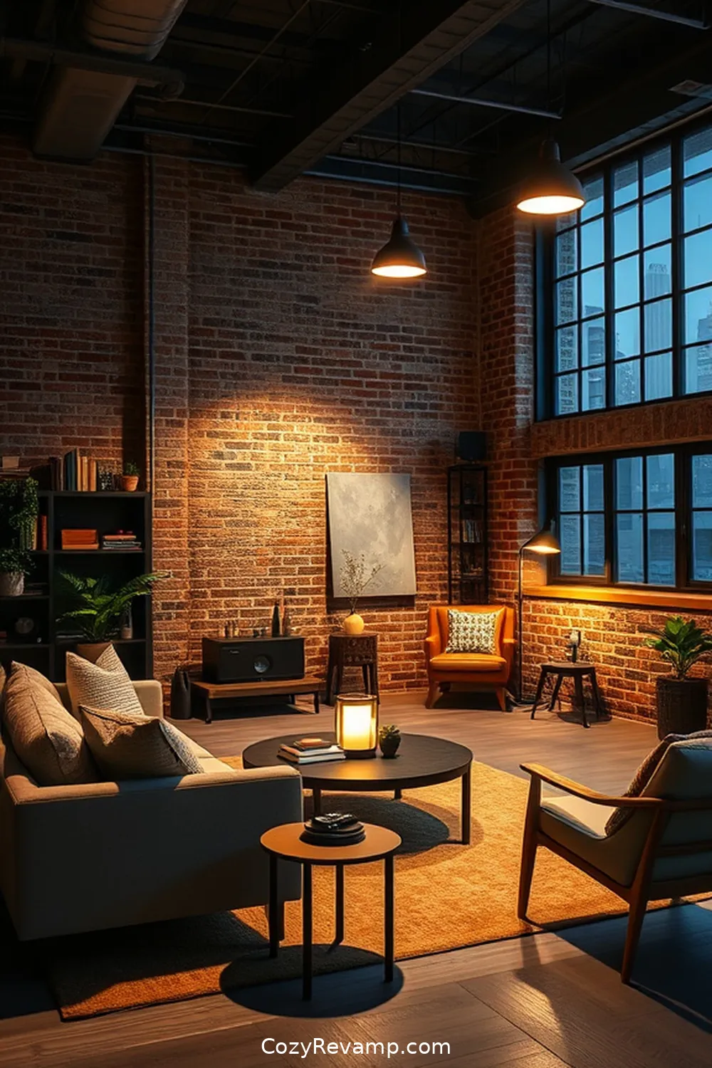 23 Essential Materials for an Industrial Living Room With Solar Powered Lights 21 Solar-Powered LED Lights for 23 Essential Materials for an Industrial Living Room With Solar Powered Lights