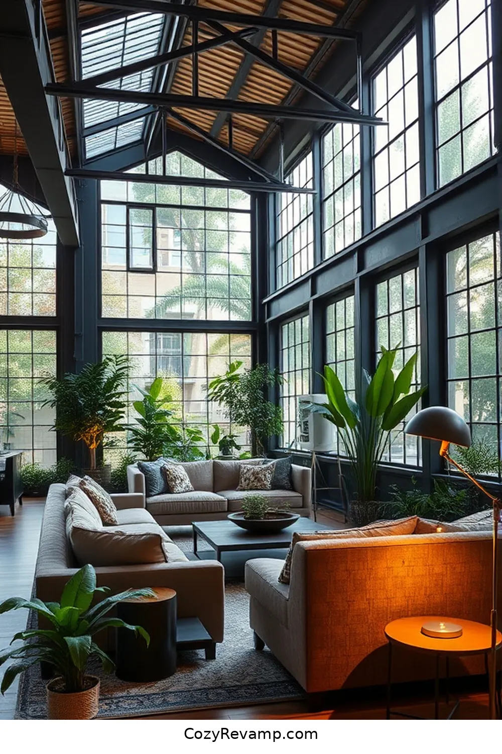 23 Essential Materials for an Industrial Living Room With Solar Powered Lights 10 Steel Beams for 23 Essential Materials for an Industrial Living Room With Solar Powered Lights