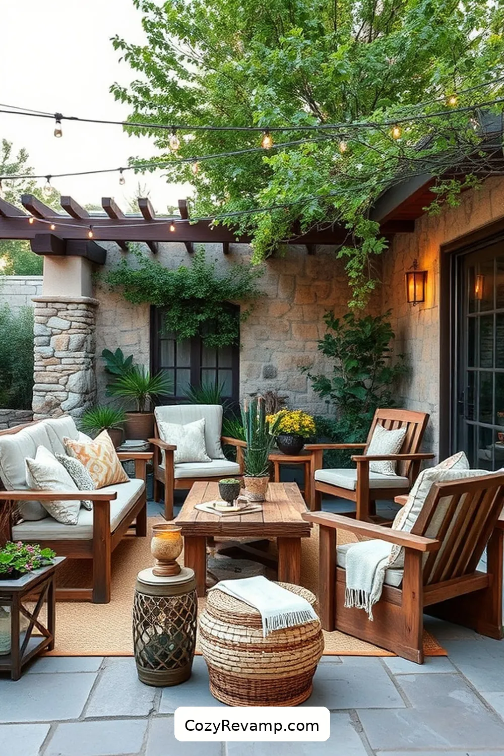 23 Essential Tips for a Scandinavian Outdoor Patio With Reclaimed Materials 4 Incorporate Natural Textures for 23 Essential Tips for a Scandinavian Outdoor Patio With Reclaimed Materials