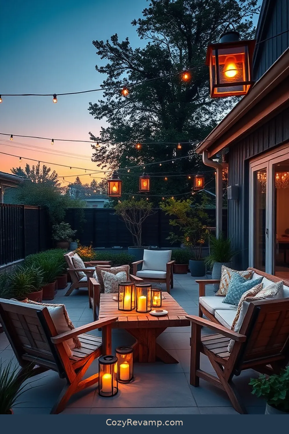 23 Essential Tips for a Scandinavian Outdoor Patio With Reclaimed Materials 8 Opt for Sustainable Lighting Solutions for 23 Essential Tips for a Scandinavian Outdoor Patio With Reclaimed Materials