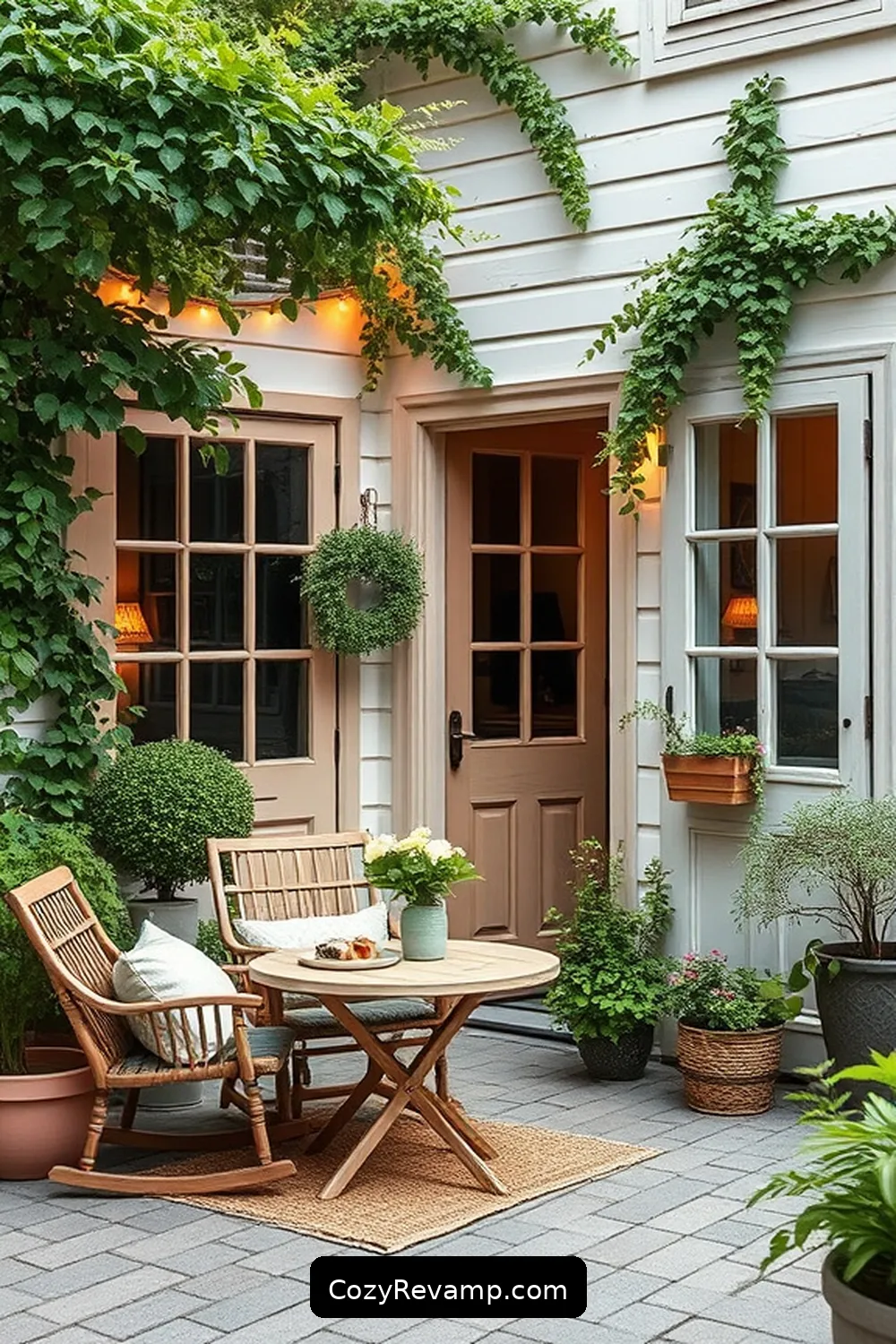 23 Essential Tips for a Scandinavian Outdoor Patio With Reclaimed Materials 21 Use Old Doors or Windows as Decor for 23 Essential Tips for a Scandinavian Outdoor Patio With Reclaimed Materials