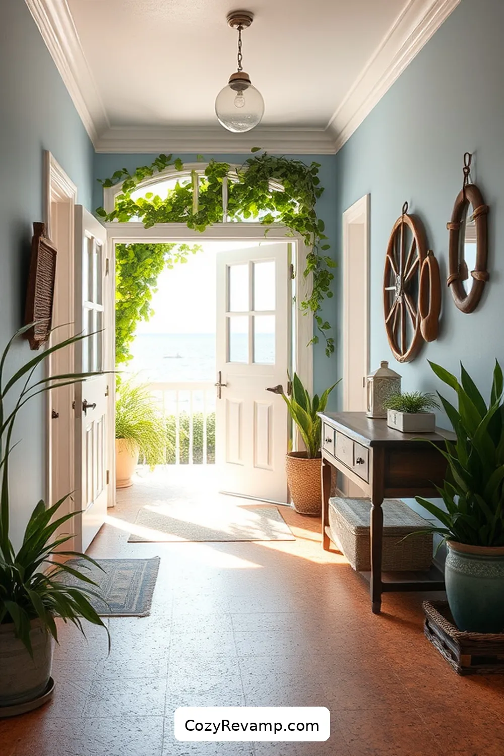 23 Ideas for a Coastal Entryway With Cork Material 13 Cork Flooring for Warmth for 23 Ideas for a Coastal Entryway With Cork Material