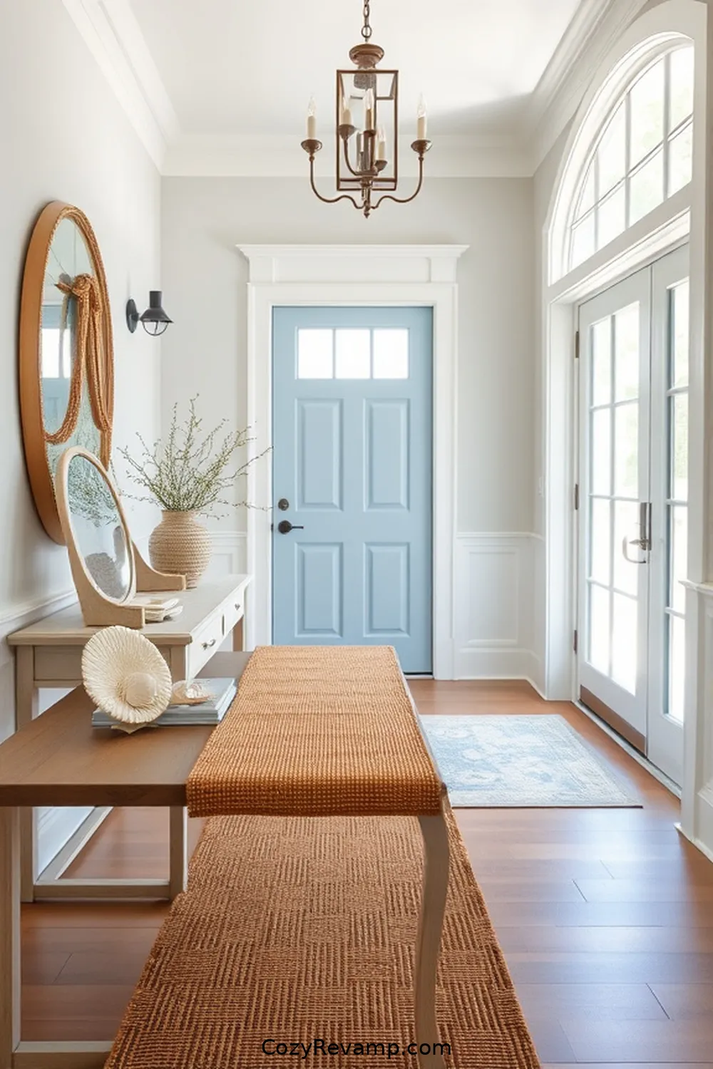 23 Ideas for a Coastal Entryway With Cork Material 17 Cork Table Runners for 23 Ideas for a Coastal Entryway With Cork Material
