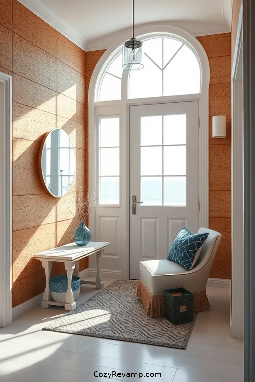 23 Ideas for a Coastal Entryway With Cork Material 19 Cork Wall Panels for 23 Ideas for a Coastal Entryway With Cork Material