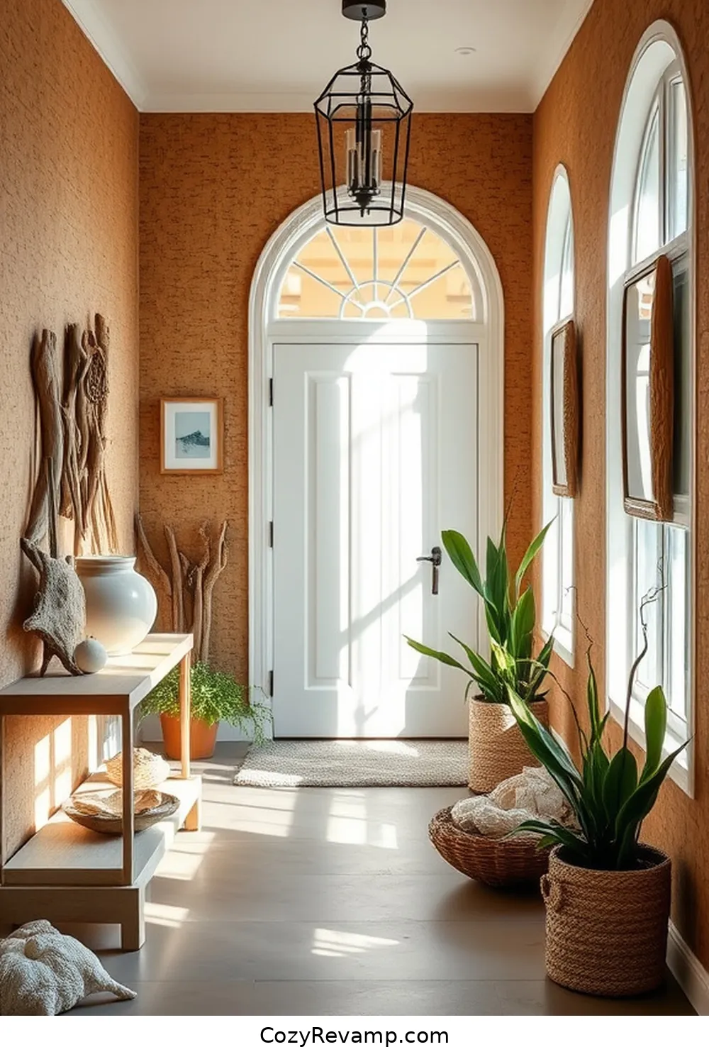 23 Ideas for a Coastal Entryway With Cork Material 21 Cork and Driftwood Decor for 23 Ideas for a Coastal Entryway With Cork Material