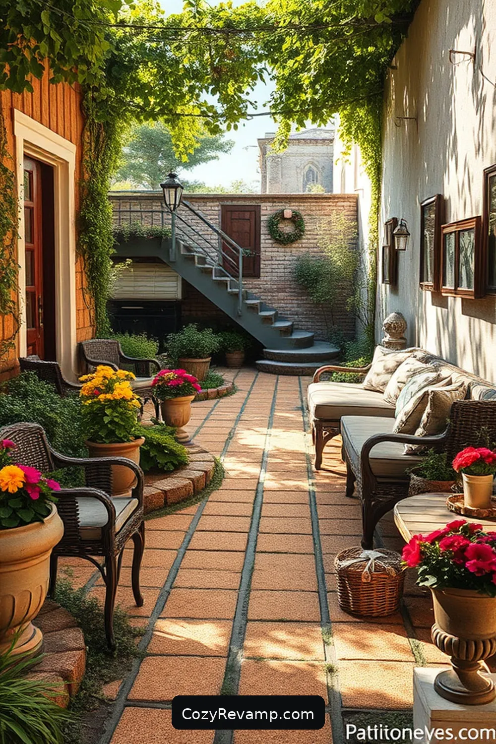 23 Inspiring Ideas for a Modern Farmhouse Outdoor Patio Using Cork Material 15 Cork Garden Pathways for a Rustic Feel for 23 Inspiring Ideas for a Modern Farmhouse Outdoor Patio Using Cork Material