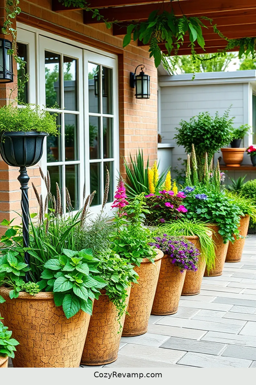 23 Inspiring Ideas for a Modern Farmhouse Outdoor Patio Using Cork Material 22 Cork Herb Garden for Culinary Inspiration for 23 Inspiring Ideas for a Modern Farmhouse Outdoor Patio Using Cork Material