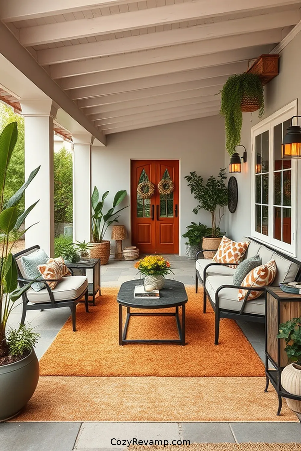 23 Inspiring Ideas for a Modern Farmhouse Outdoor Patio Using Cork Material 11 Cork Outdoor Rugs for Added Warmth for 23 Inspiring Ideas for a Modern Farmhouse Outdoor Patio Using Cork Material