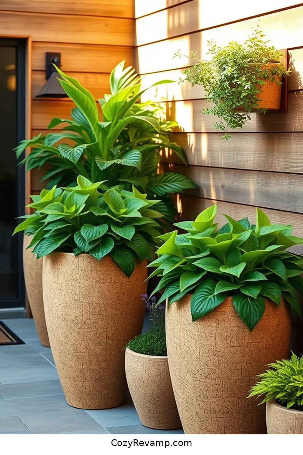 23 Inspiring Ideas for a Modern Farmhouse Outdoor Patio Using Cork Material 6 Cork Planters for a Green Touch for 23 Inspiring Ideas for a Modern Farmhouse Outdoor Patio Using Cork Material
