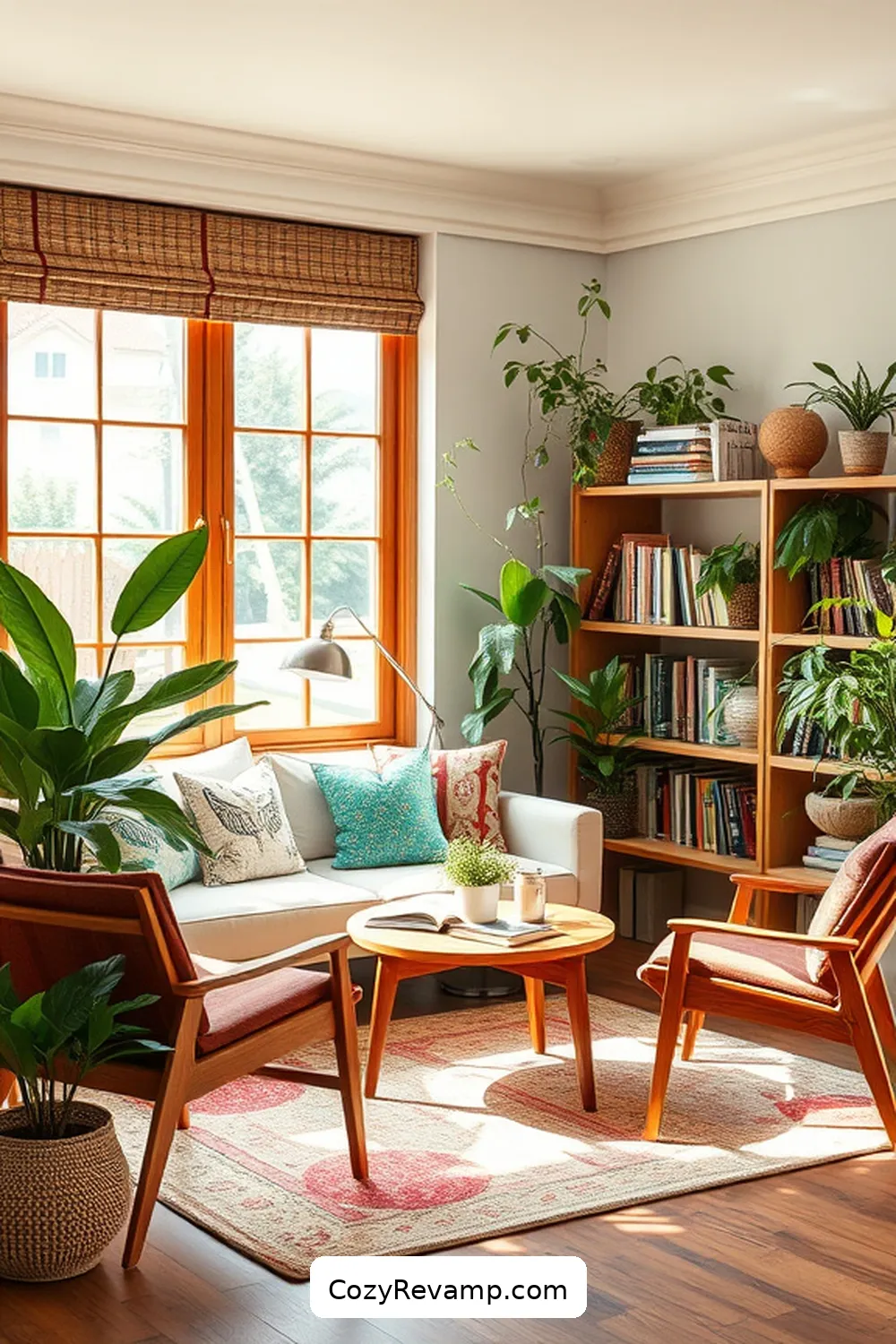 23 Inspiring Mid-Century Modern Libraries With Upcycled Fabric 3 The Eco-Friendly Reading Room in Seattle for 23 Inspiring Mid-Century Modern Libraries With Upcycled Fabric
