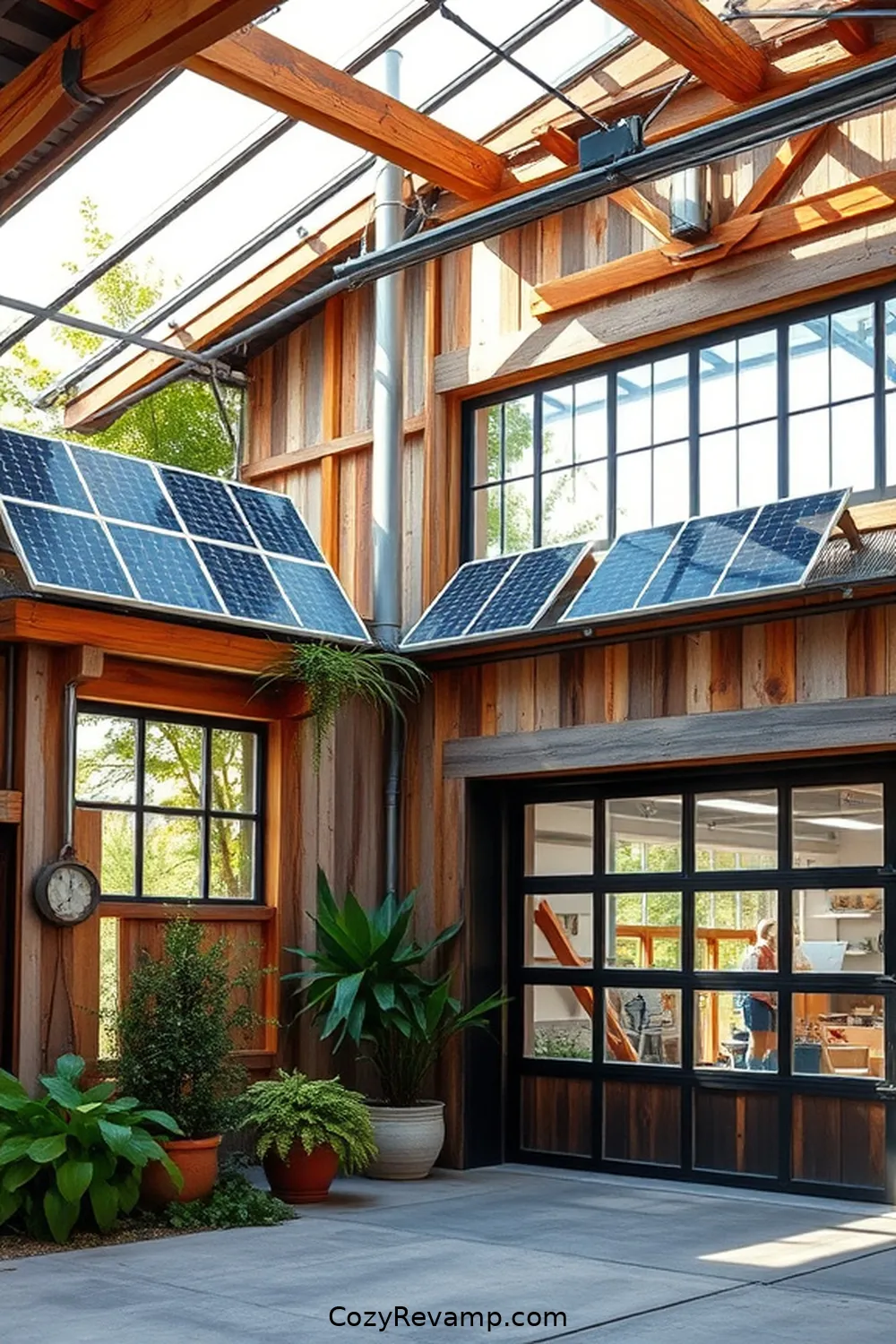 Energy Efficiency for 23 Key Benefits of Industrial Garages Built With Reclaimed Materials
