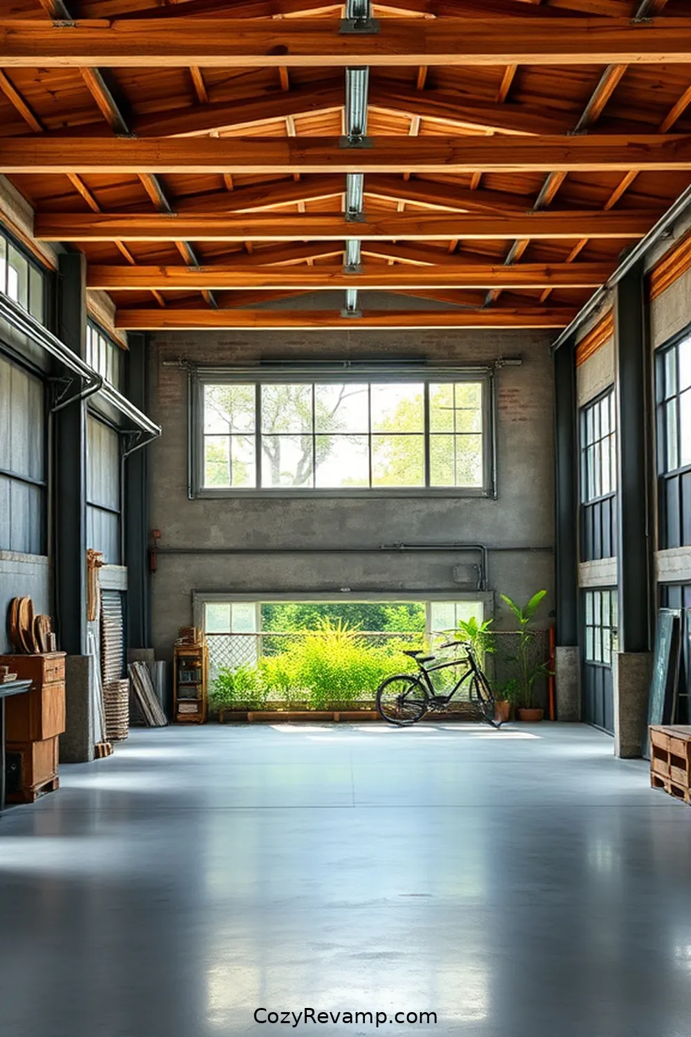 Flexibility in Construction for 23 Key Benefits of Industrial Garages Built With Reclaimed Materials