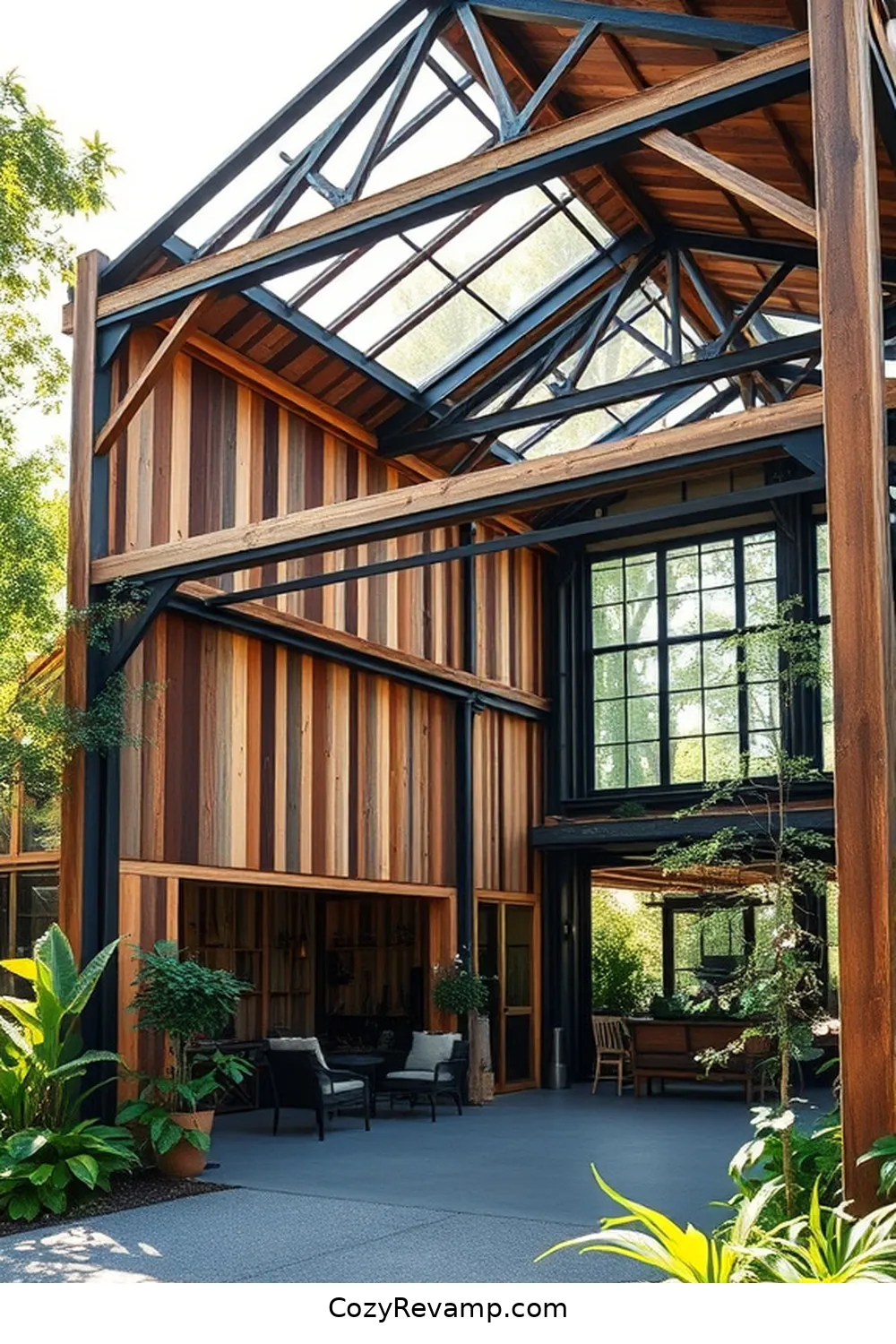 Legacy of Sustainability for 23 Key Benefits of Industrial Garages Built With Reclaimed Materials