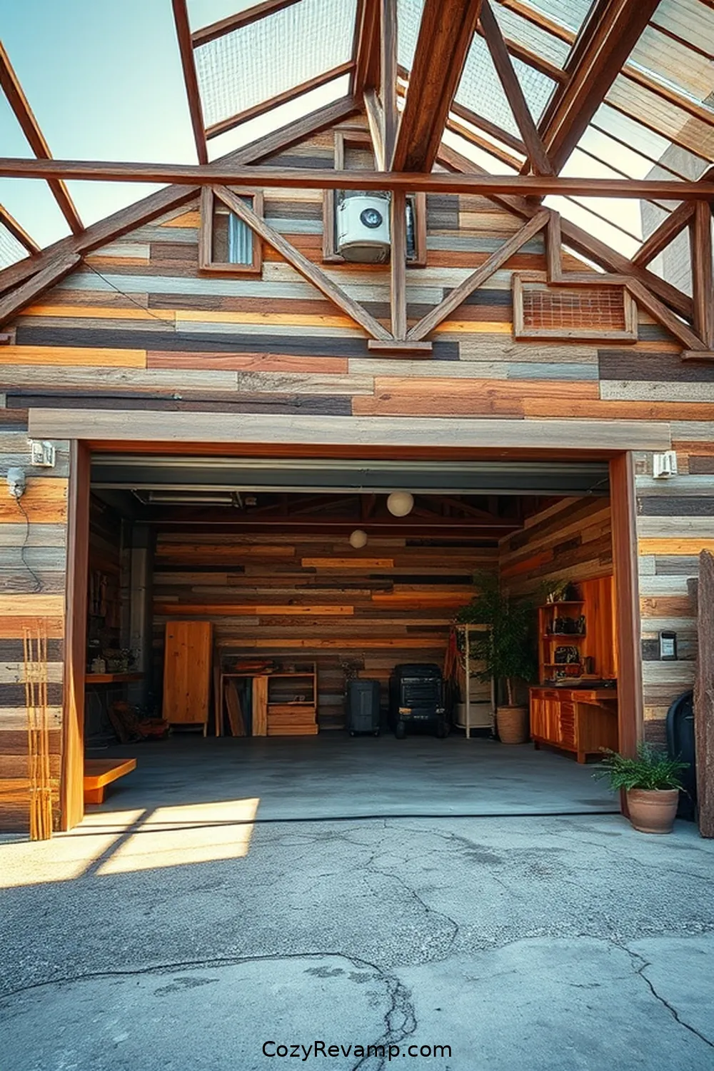 Sustainable Brand Image for 23 Key Benefits of Industrial Garages Built With Reclaimed Materials