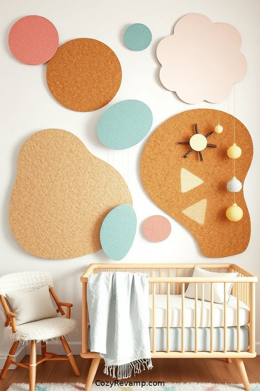 23 Key Elements of Mid-Century Modern Nursery Cork Material 7 Cork Wall Art for Creative Expression for 23 Key Elements of Mid-Century Modern Nursery Cork Material