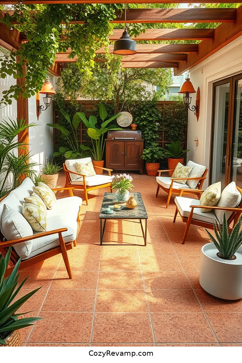 23 Must-Have Mid-Century Modern Outdoor Patio Elements With Cork Material 6 Cork Decking Tiles for 23 Must-Have Mid-Century Modern Outdoor Patio Elements With Cork Material