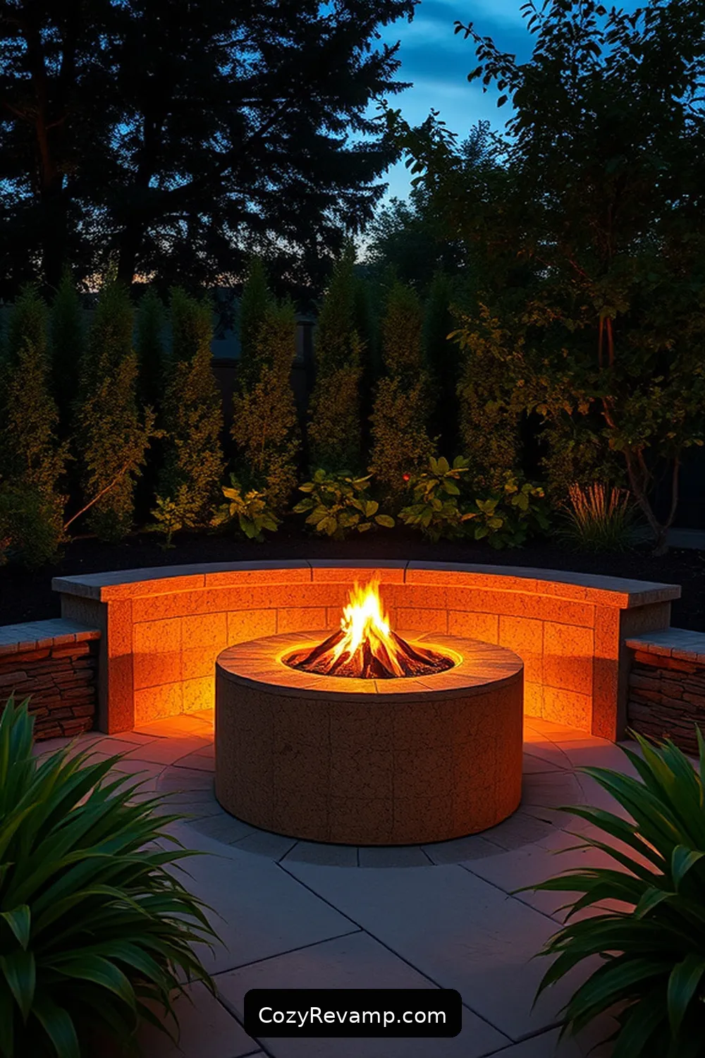 23 Must-Have Mid-Century Modern Outdoor Patio Elements With Cork Material 10 Cork Fire Pit Surround for 23 Must-Have Mid-Century Modern Outdoor Patio Elements With Cork Material