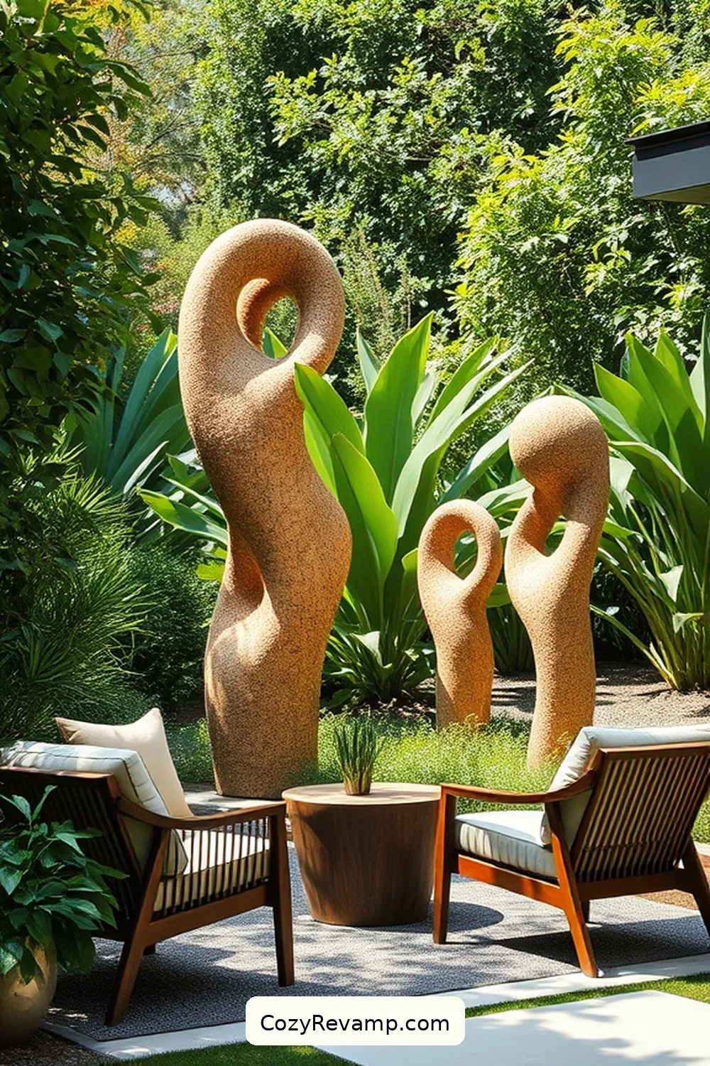 23 Must-Have Mid-Century Modern Outdoor Patio Elements With Cork Material 20 Cork Garden Sculptures for 23 Must-Have Mid-Century Modern Outdoor Patio Elements With Cork Material