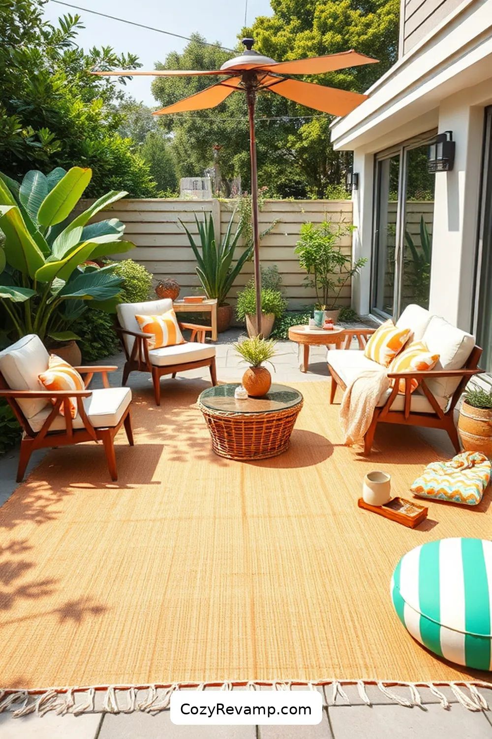 23 Must-Have Mid-Century Modern Outdoor Patio Elements With Cork Material 19 Cork Picnic Blanket for 23 Must-Have Mid-Century Modern Outdoor Patio Elements With Cork Material