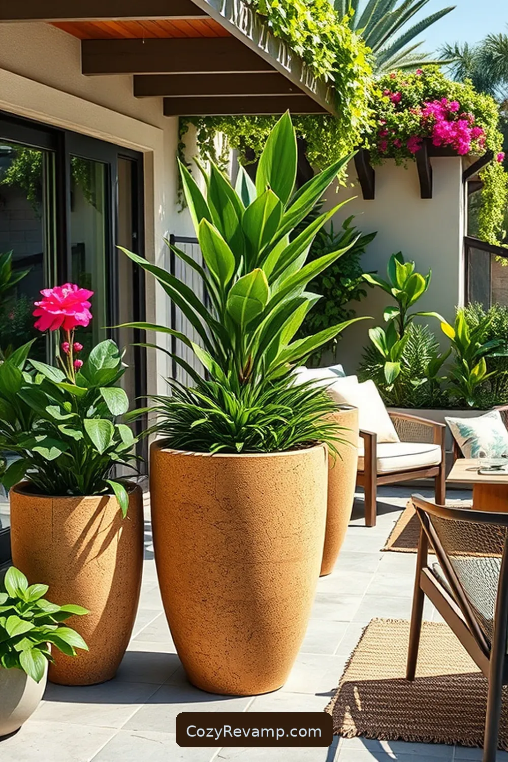 23 Must-Have Mid-Century Modern Outdoor Patio Elements With Cork Material 5 Cork Planters for 23 Must-Have Mid-Century Modern Outdoor Patio Elements With Cork Material