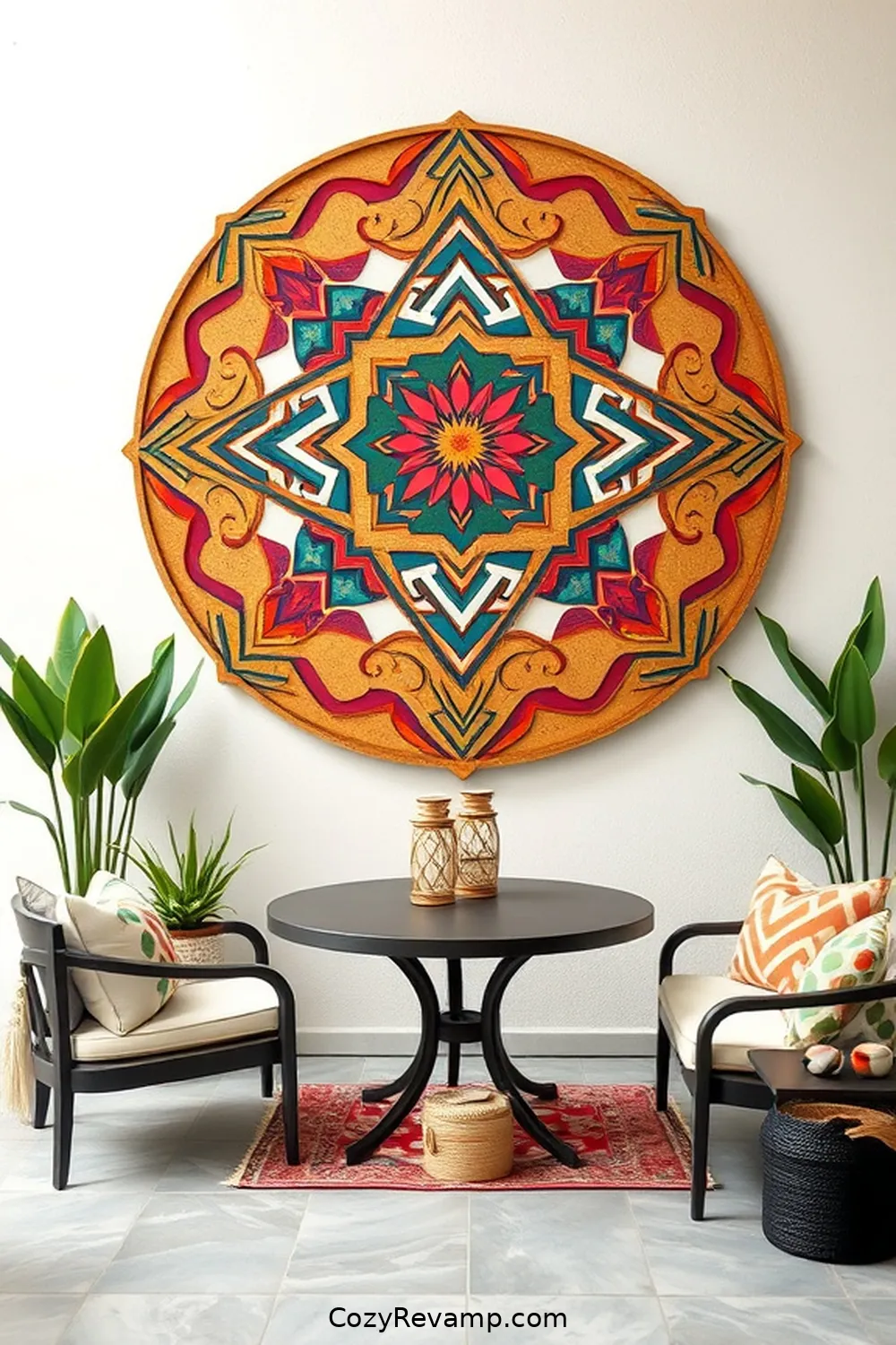 23 Must-Have Mid-Century Modern Outdoor Patio Elements With Cork Material 14 Cork Wall Art for 23 Must-Have Mid-Century Modern Outdoor Patio Elements With Cork Material