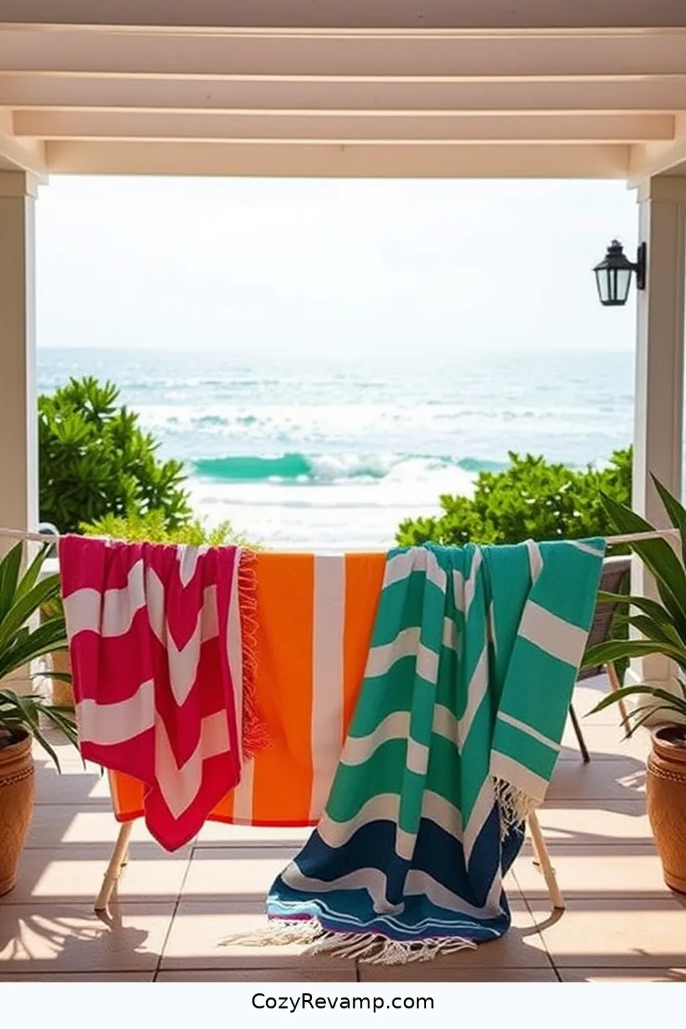 23 Must-Have Organic Cotton Materials for a Coastal Outdoor Patio 9 Organic Cotton Beach Towels for 23 Must-Have Organic Cotton Materials for a Coastal Outdoor Patio