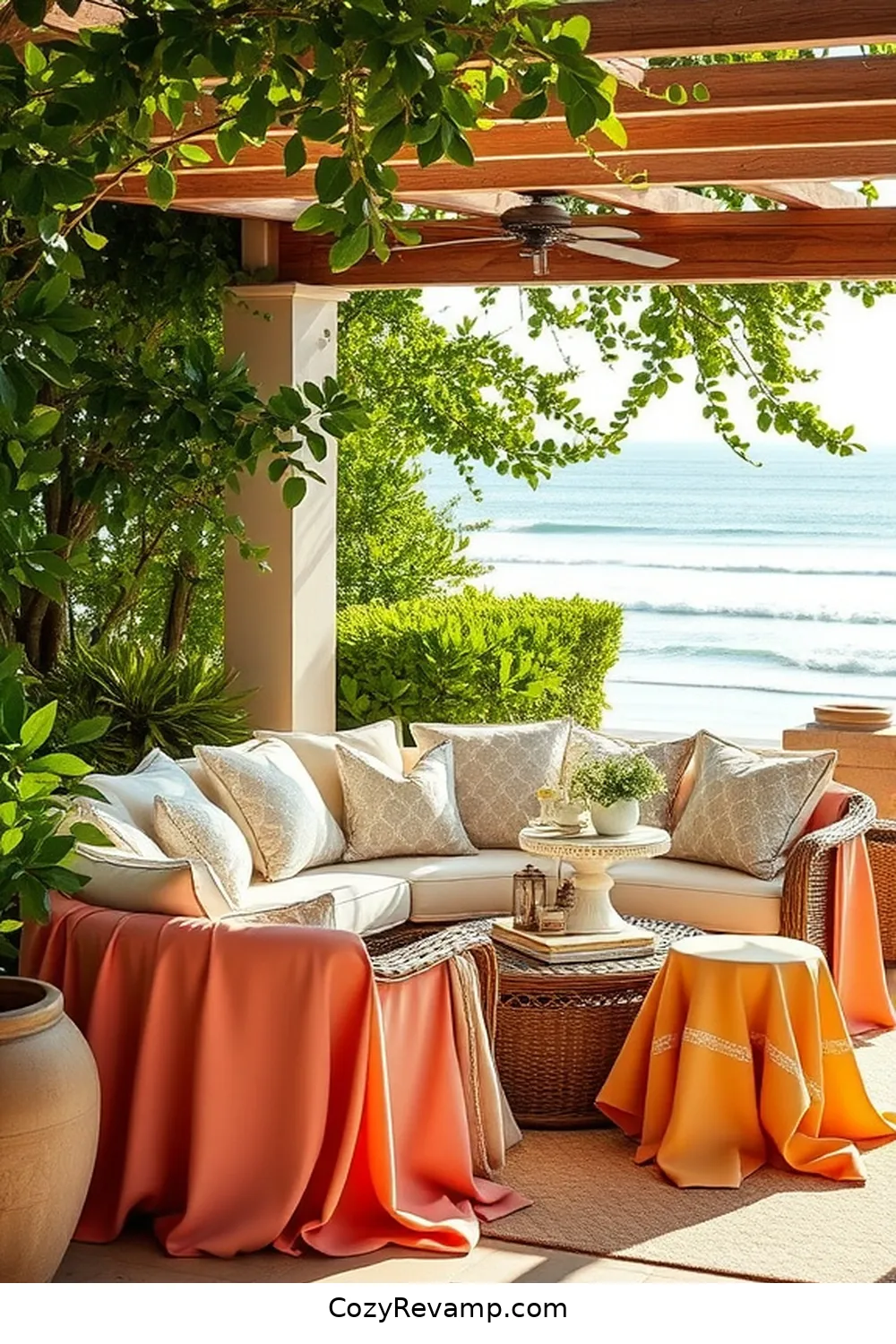 23 Must-Have Organic Cotton Materials for a Coastal Outdoor Patio 12 Organic Cotton Slipcovers for 23 Must-Have Organic Cotton Materials for a Coastal Outdoor Patio